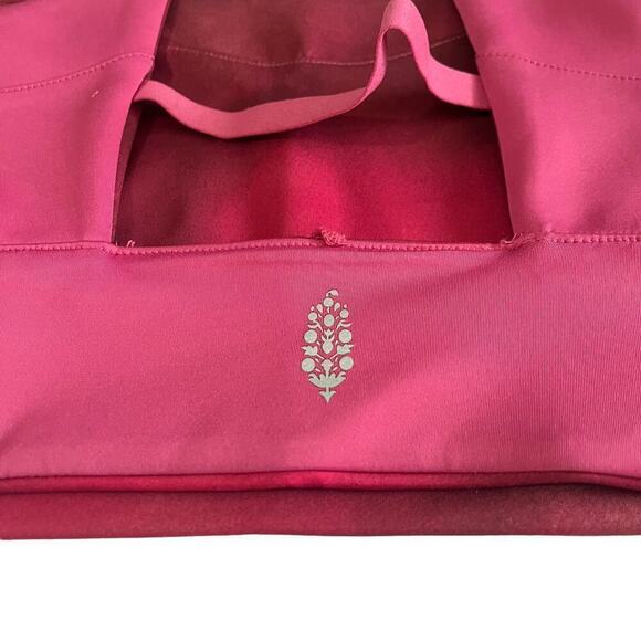 Free People Movement X Revolve NEW Beat The Heat Reversible Sports Bra Red Small - Picture 9 of 12